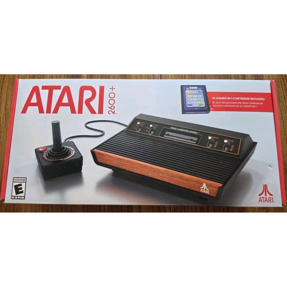 *Brand New* Atari 2600+ Plus HDMI Console, 10 in 1 Game Cart, 1 Joystick